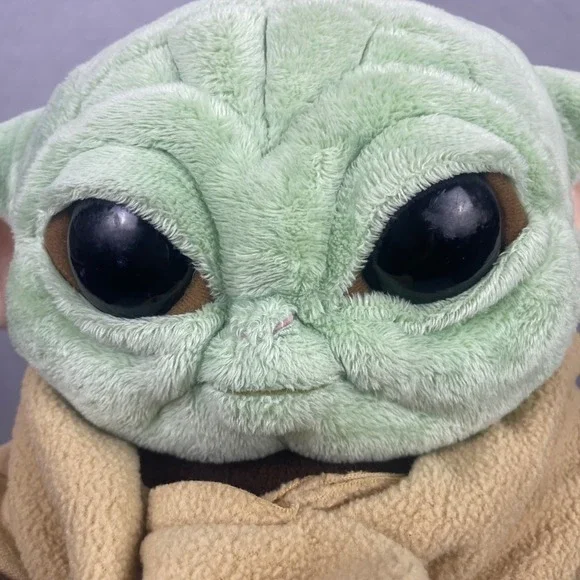 Star Wars The Mandalorian Baby Yoda Build A Bear Plush Stuffed Animal Toy - Picture 3 of 16